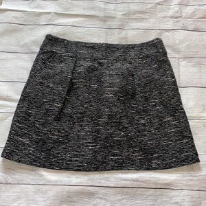LOFT Black Knit Skirt